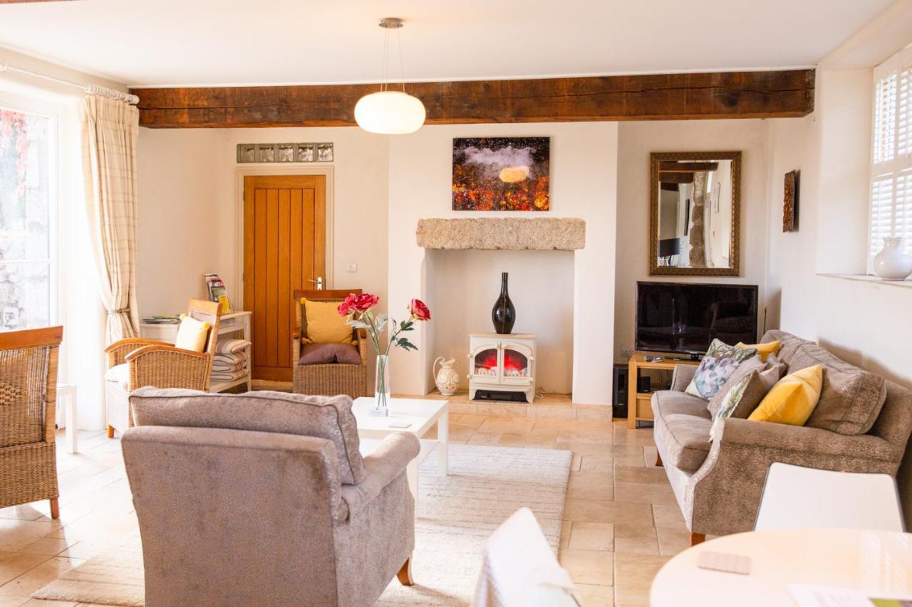 Higher Weddicott Barn Holiday Cottage - Self Catering Chagford Luaran gambar