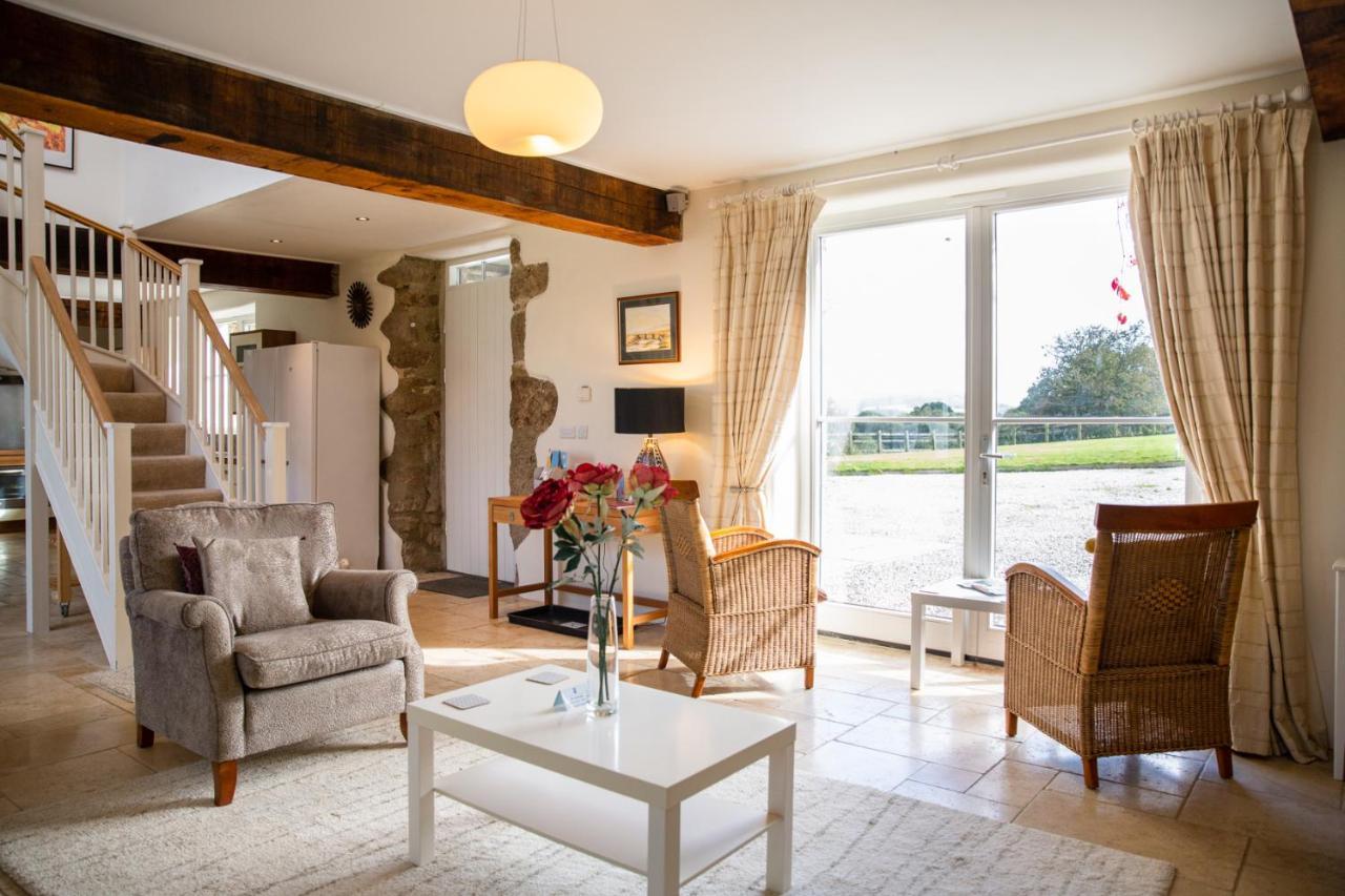 Higher Weddicott Barn Holiday Cottage - Self Catering Chagford Luaran gambar