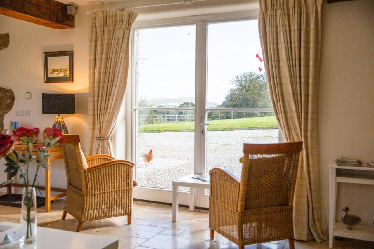 Higher Weddicott Barn Holiday Cottage - Self Catering Chagford Luaran gambar